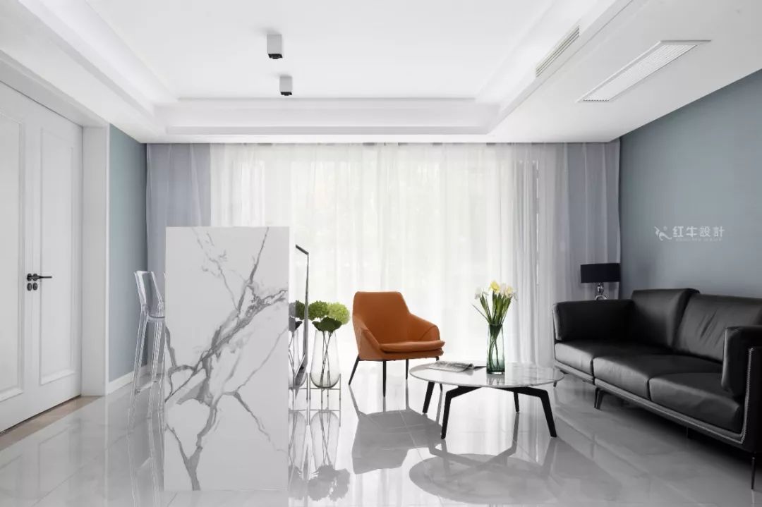 南京雅居樂145㎡現代簡約--演繹當代生活美學02客廳設計01客廳